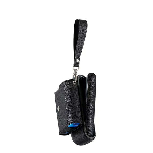 Iluma Leather Case with premium stitching and luxury protective finish.