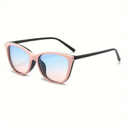ChromaSwitch 6-in-1 Magnetic Sunglasses JO in stylish pink and black frame with gradient lenses.